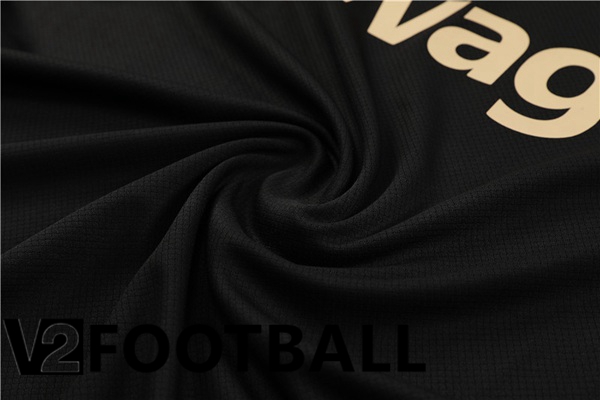 FC Chelsea Training T Shirt + Shorts Black 2023/2024