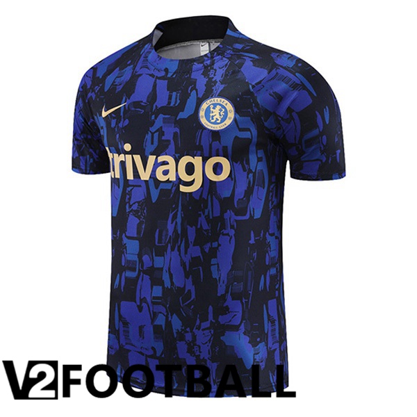 FC Chelsea Training T Shirt Blue Royal 2023/2024