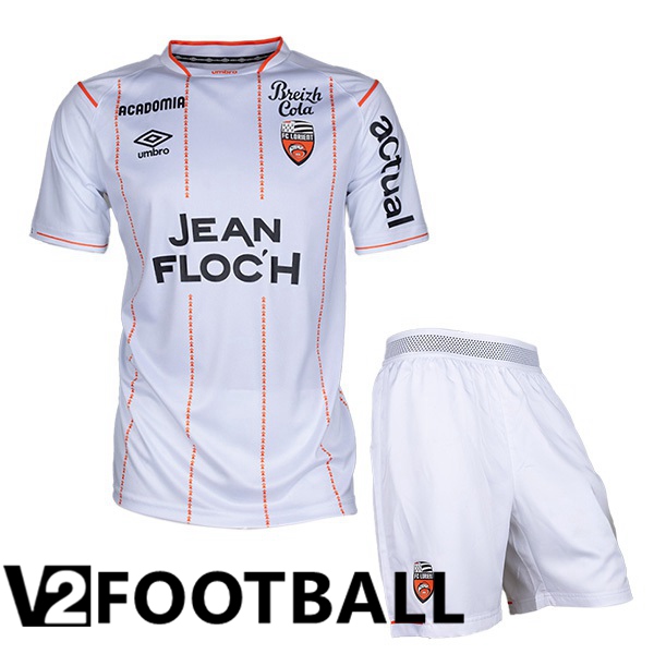 FC Lorient Kids Third Soccer Shirt Blue White 2023/2024