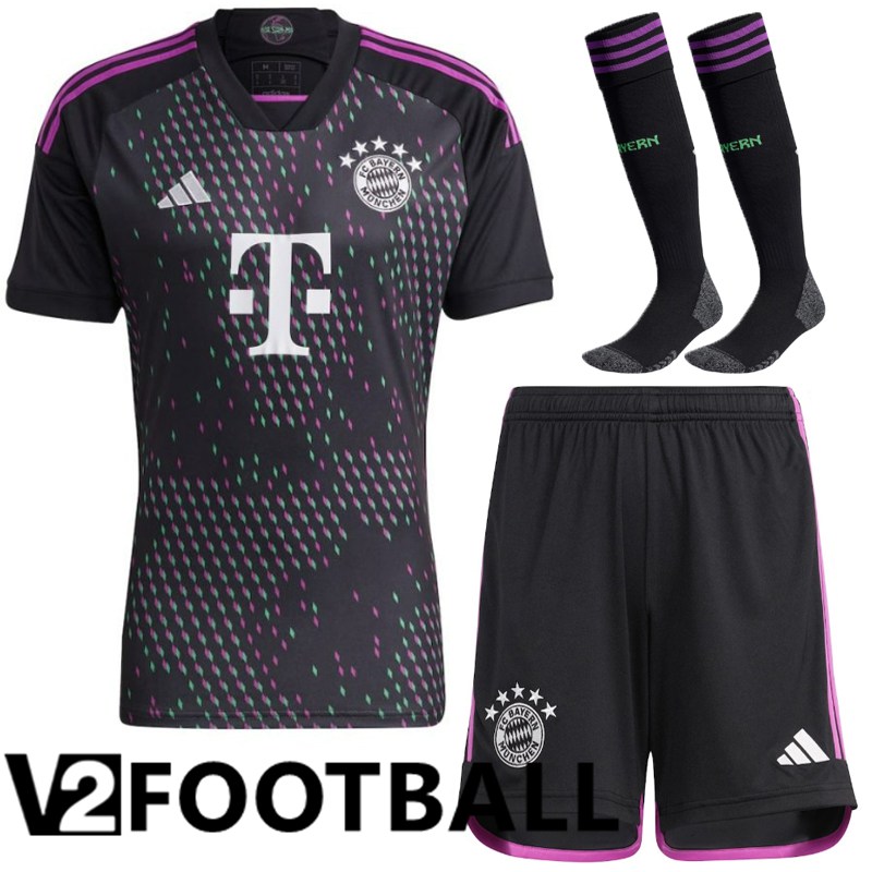 Bayern Munich Away Soccer Shirt Shorts + Sock 2023/2024