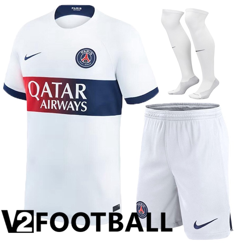 Paris PSG Away Soccer Shirt Shorts + Sock 2023/2024