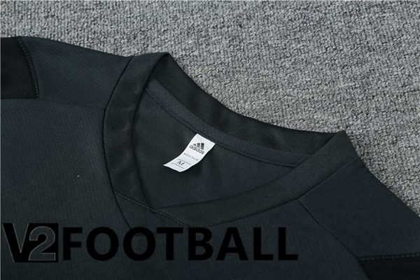 Real Madrid Training T Shirt + Shorts Grey 2023/2024