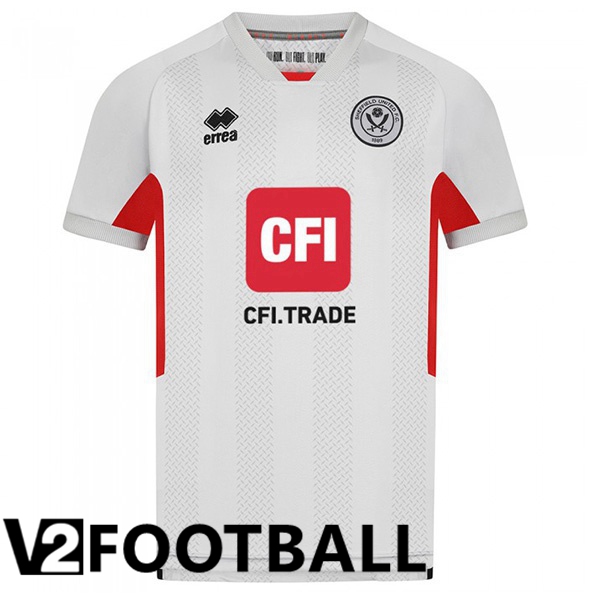 Sheffield United Soccer Shirt Third Grey 2023/2024