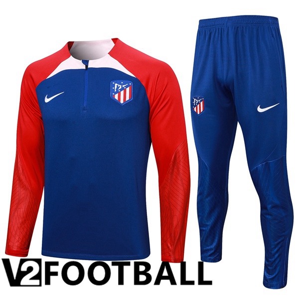 Atletico Madrid Training Tracksuit Suit Blue 2023/2024