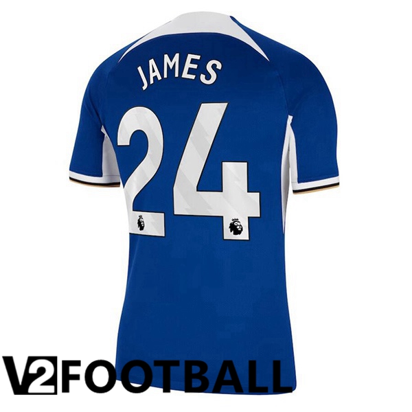 FC Chelsea (James 24) Soccer Shirt Home Blue 2023/2024
