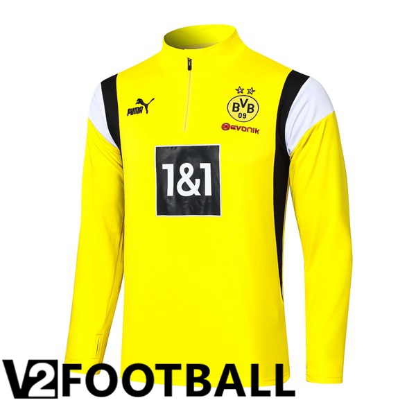 Dortmund BVB Training Sweatshirt Yellow 2023/2024