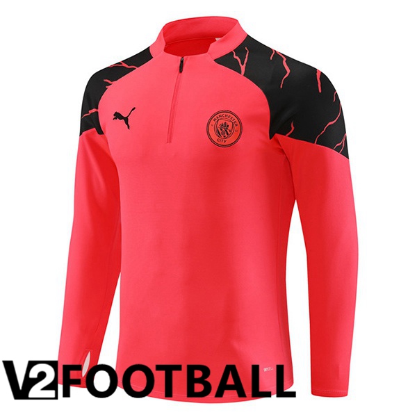 Manchester City Training Sweatshirt Red 2023/2024