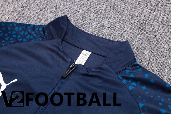 Manchester City Training Tracksuit Suit Royal Blue 2023/2024
