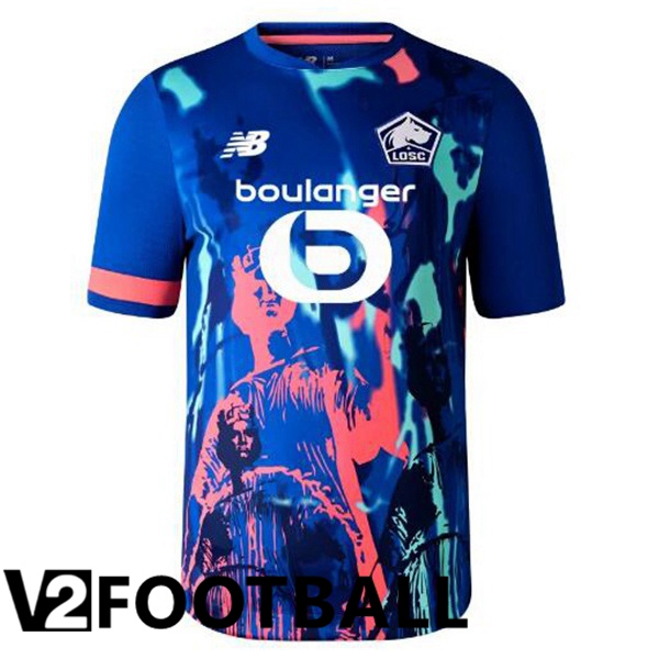 Lille OSC Soccer Shirt Fourth Blue 2023/2024