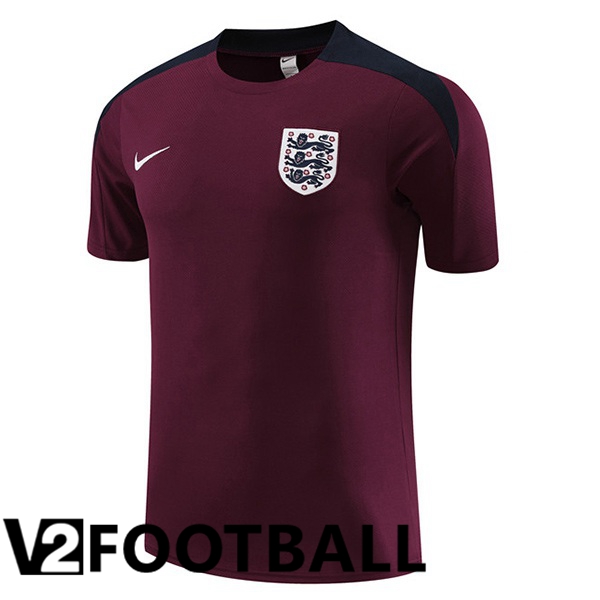 England Training T Shirt Red 2023/2024