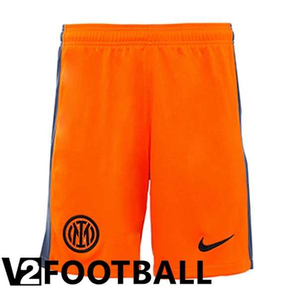 Inter Milan Soccer Shirt Third Orange 2023/2024