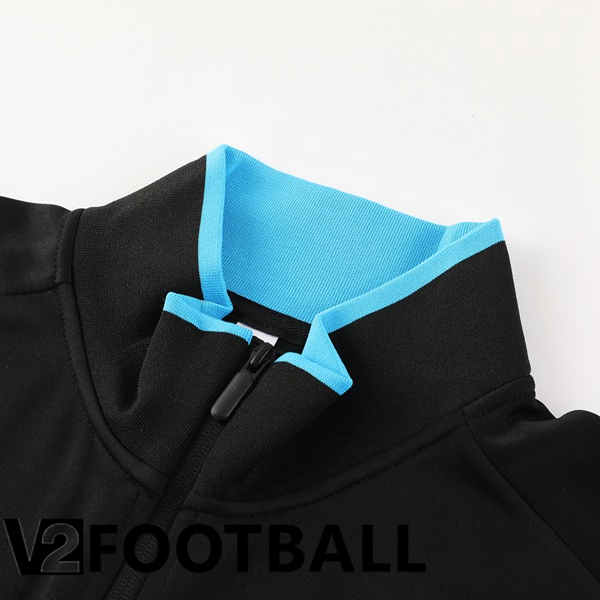 SSC Napoli Training Jacket Suit Black 2023/2024