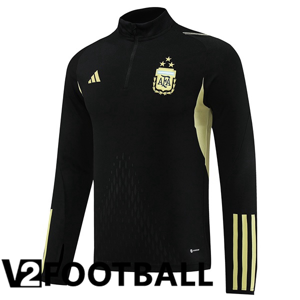 Argentina Training Sweatshirt Black 2023/2024