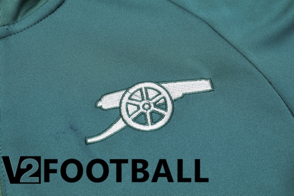 Arsenal Training Tracksuit Suit Green 2023/2024