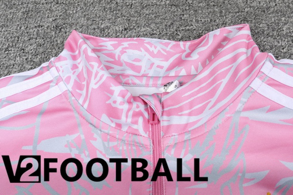 Real Madrid Training Tracksuit Suit Pink 2023/2024