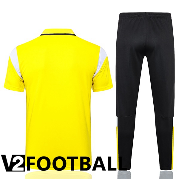 Dortmund BVB Football Polo + Pants Yellow 2023/2024