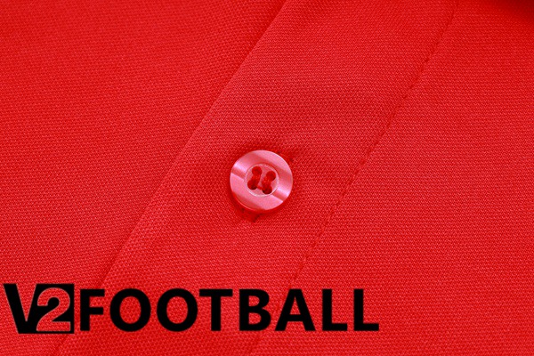 AC Milan Football Polo + Pants Red 2023/2024