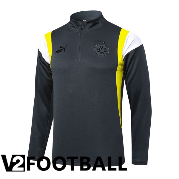 Dortmund BVB Training Sweatshirt Grey 2023/2024