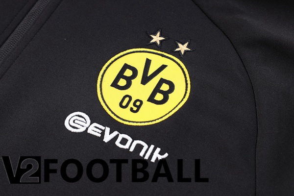 Dortmund BVB Training Jacket Suit Black 2023/2024