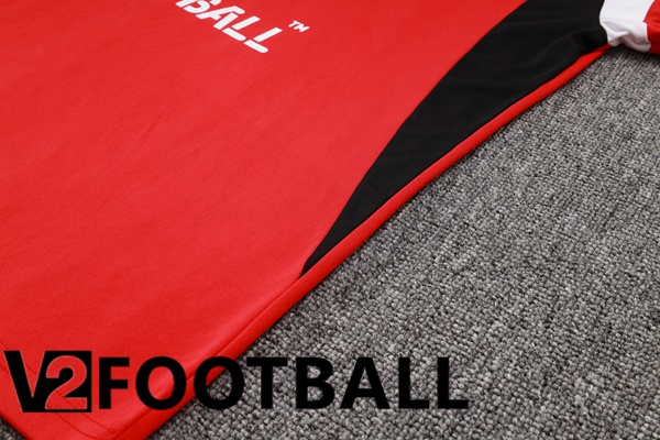 AC Milan Training T Shirt + Pants Red 2023/2024