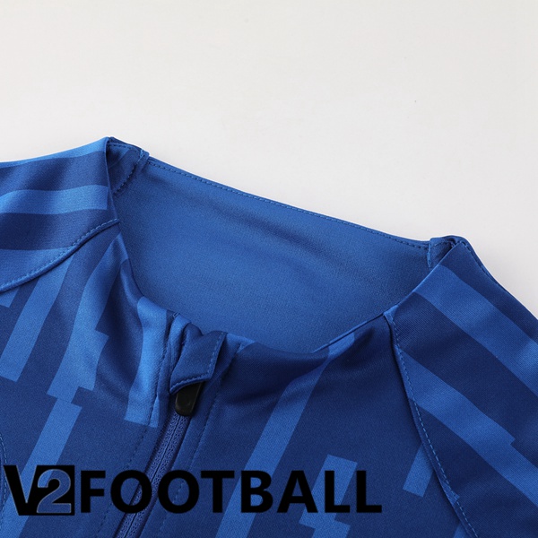 Inter Milan Training Jacket Suit Blue 2023/2024