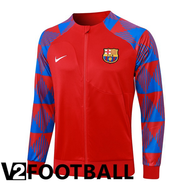 FC Barcelona Training Jacket Red Blue 2023/2024