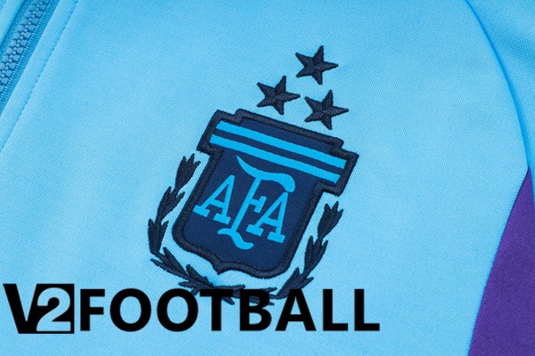 Argentina Training Tracksuit Hoodie Blue 2023/2024