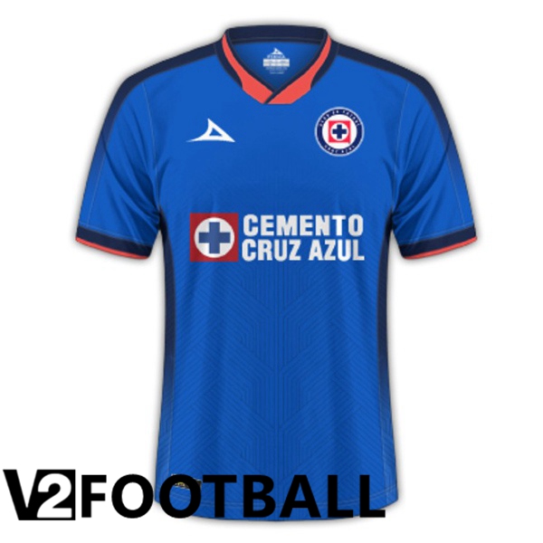 Cruz Azul Soccer Shirt Home Blue 2023/2024
