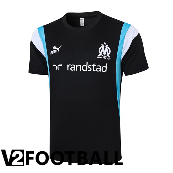 Marseille OM Training T Shirt Black 2023/2024