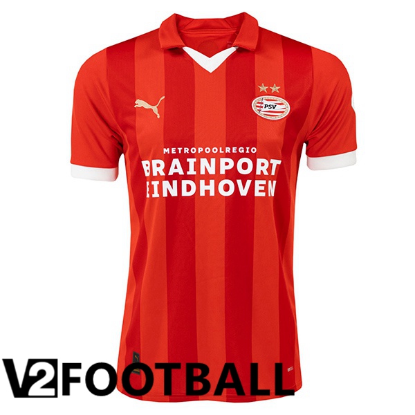 PSV Eindhoven Soccer Shirt Home Red 2023/2024