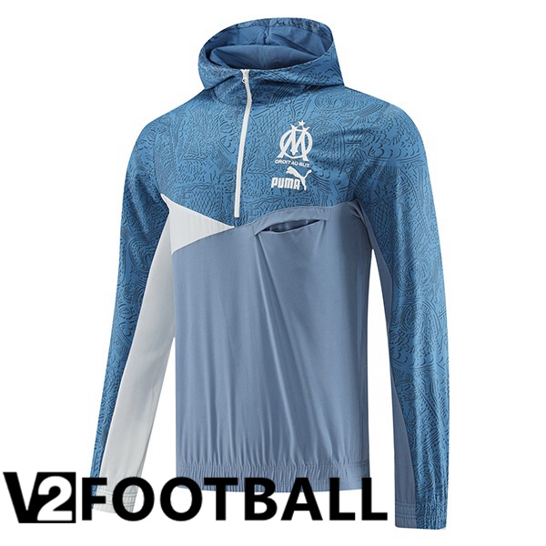 Marseille OM Training Jacket Windbreaker Blue 2023/2024
