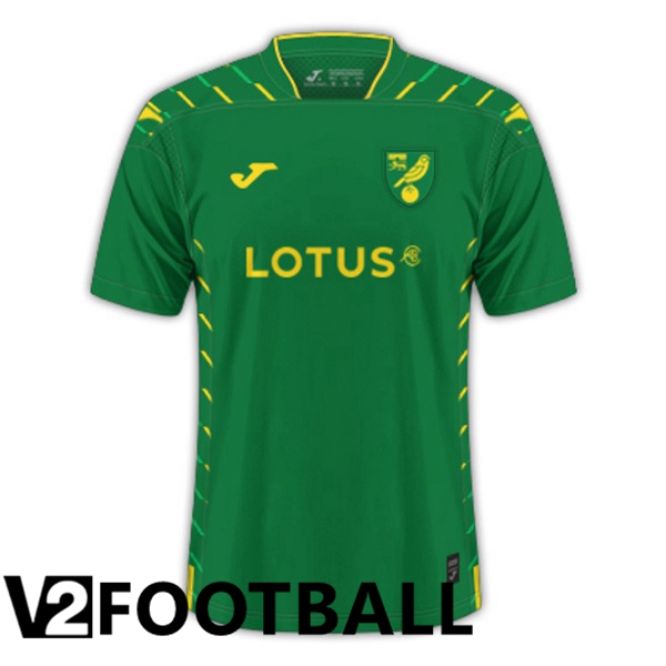 Norwich City Soccer Shirt Away Green 2023/2024