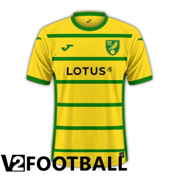 Norwich City Soccer Shirt Home Yellow 2023/2024