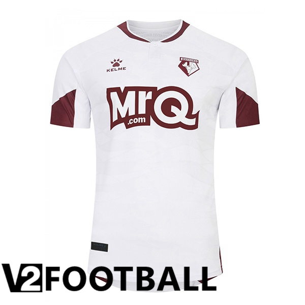 Watford FC Soccer Shirt Away White 2023/2024