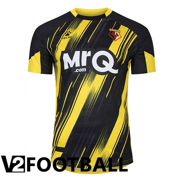 Watford FC Soccer Shirt Home Yellow Black 2023/2024