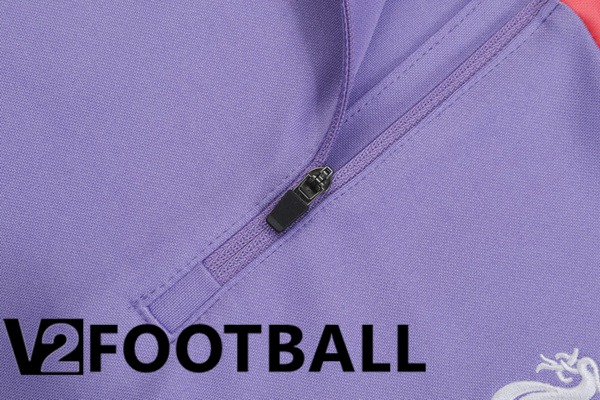FC Liverpool Training Tracksuit Suit Purple 2023/2024