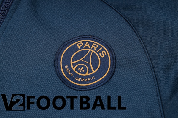 Paris PSG Training Tracksuit Hoodie Blue Royal 2023/2024
