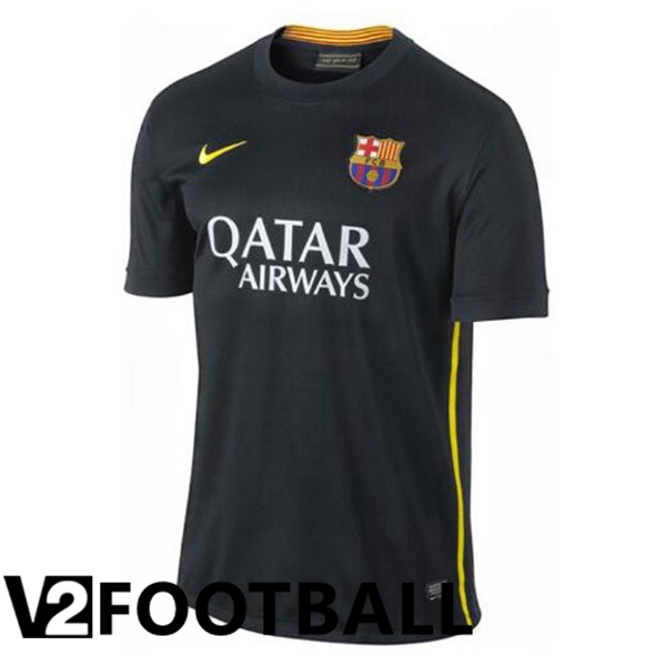 FC Barcelona Retro Soccer Shirt Third Black 2013-2014