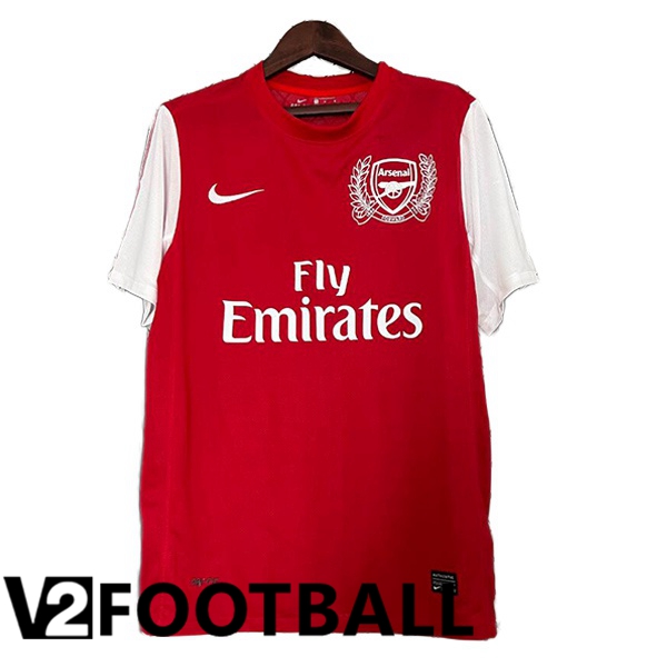 Arsenal Retro Soccer Shirt Home Red 2011-2012