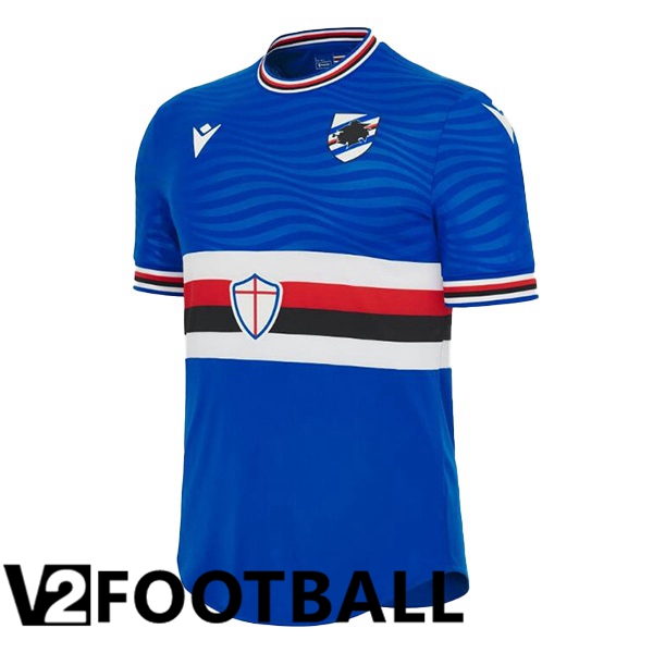 UC Sampdoria Football Shirt Home Blue 2023/2024