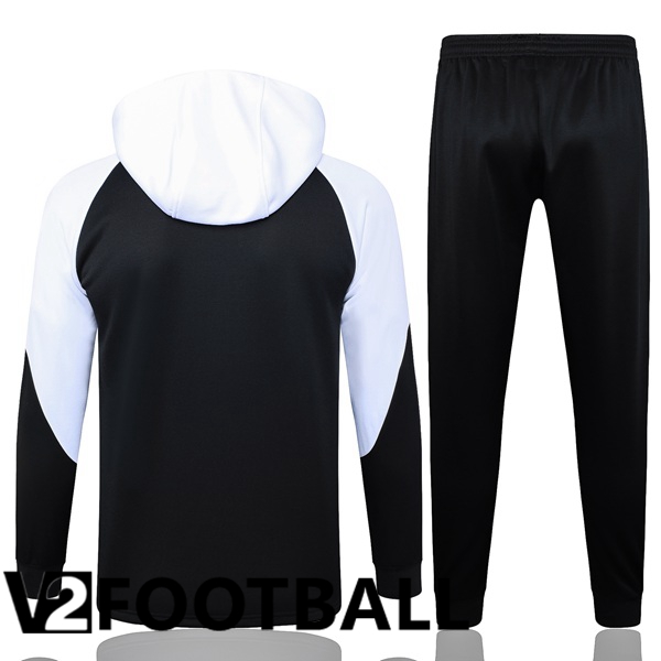 FC Chelsea Training Tracksuit Sweatshirt Hoodie Black White 2024/2025