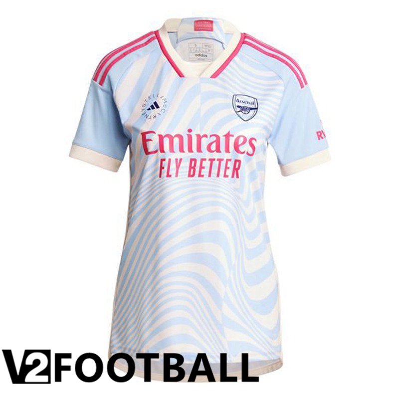 Arsenal X Stella McCartney Womens Soccer Shirt 2023/2024