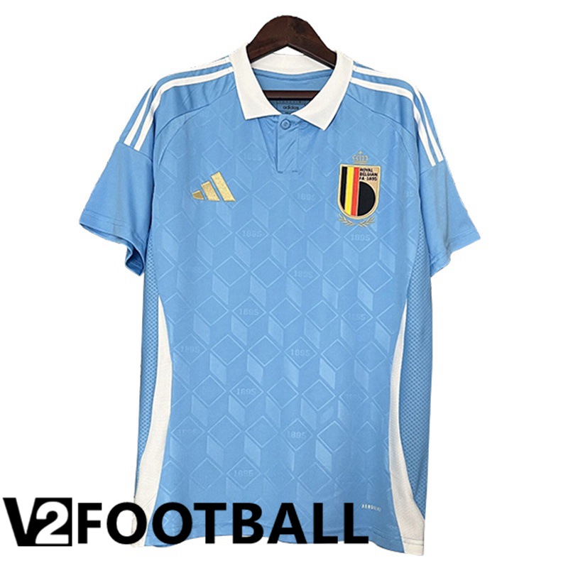 Belgium Soccer Shirt Away UEFA Euro 2024