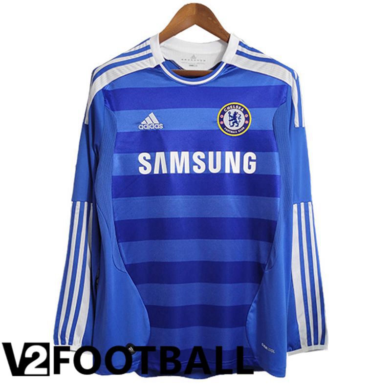 FC Chelsea Retro Soccer Shirt Long sleeve Home 2011/2012