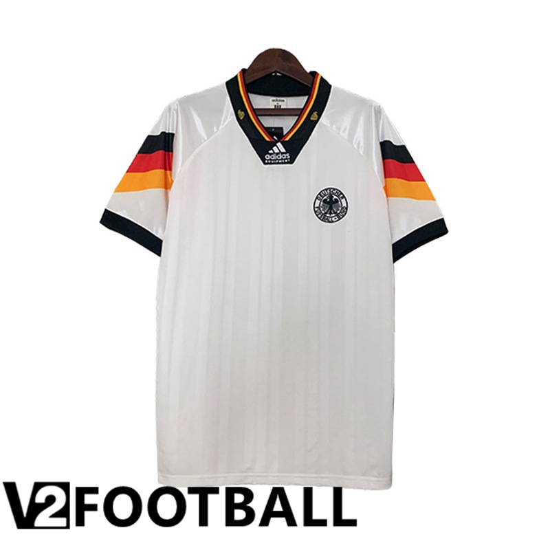Germany Retro Soccer Shirt Home 1992