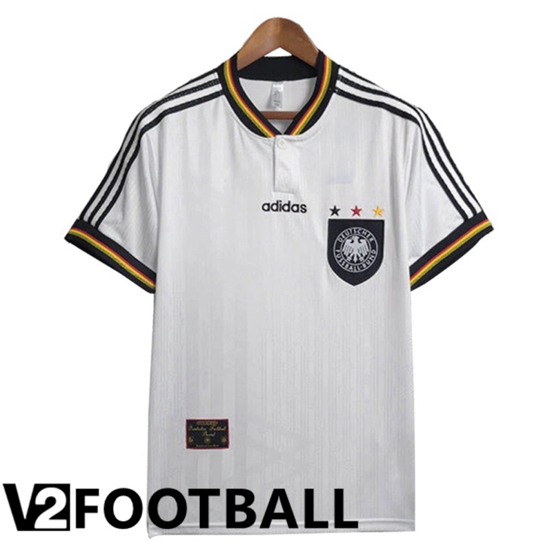 Germany Retro Soccer Shirt Home 1996