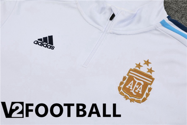 Argentina Training Tracksuit Suit White 2024/2025