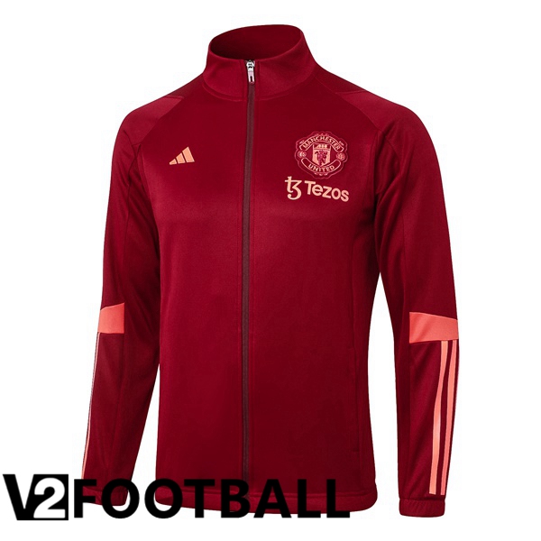 Manchester United Training Jacket Red 2024/2025