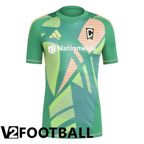 Columbus Crew Goalkeeper Soccer Shirt Green 2024/2025