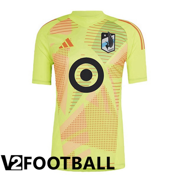 Minnesota United Goalkeeper Soccer Shirt Yellow 2024/2025